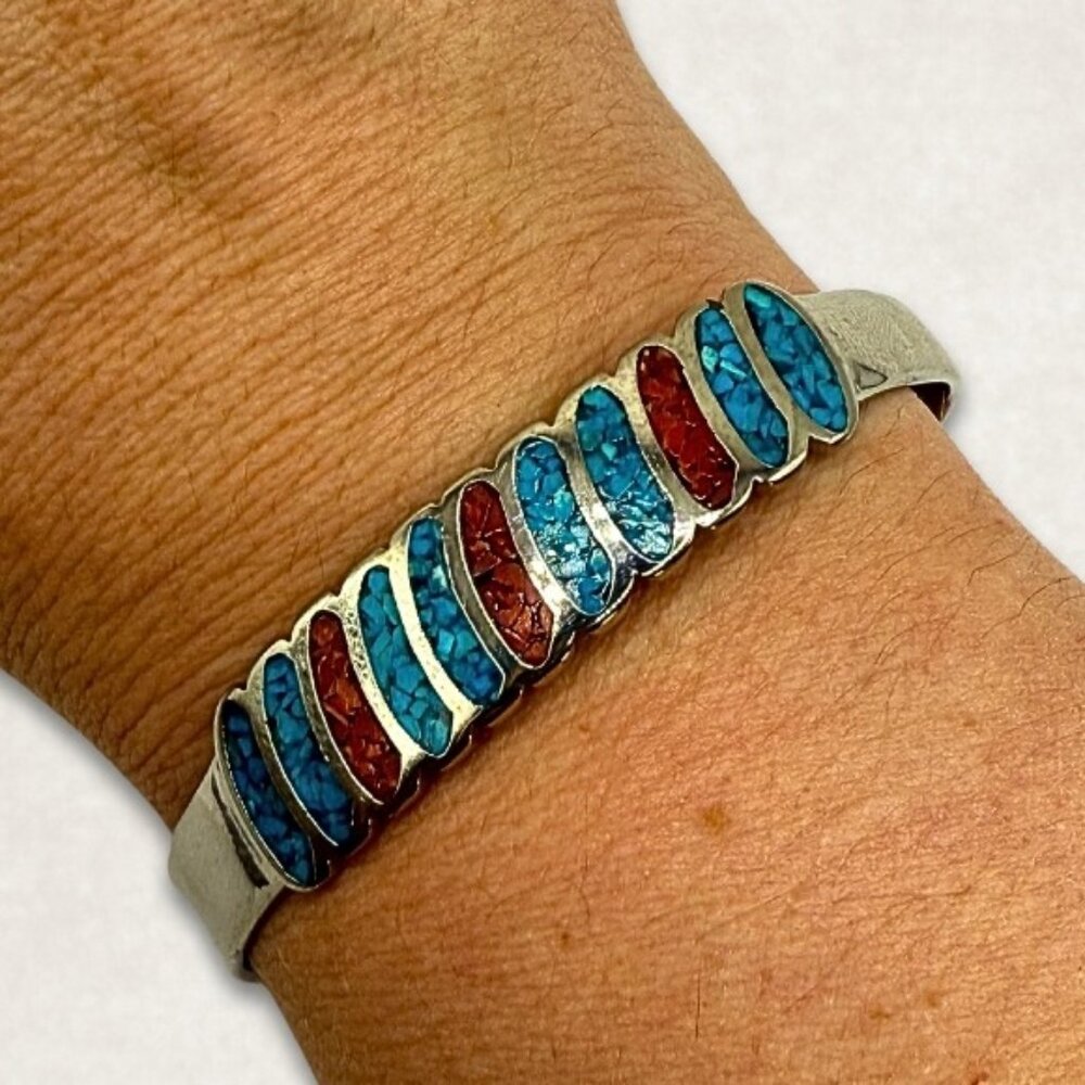 Fashion Jewelry Blue and Red Bracelet
